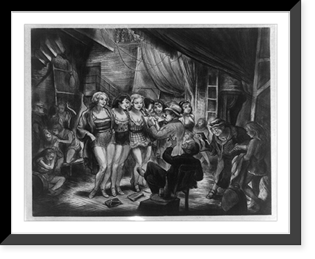The theatre movement from angel to storehouse: two, for the show, Antique Poster