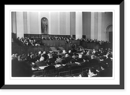 Moscow. The Fifth Session of the Supreme Soviet USSR of the Fifth Convocation. at the Bol'shoy Kremlin Palace, Historic Print