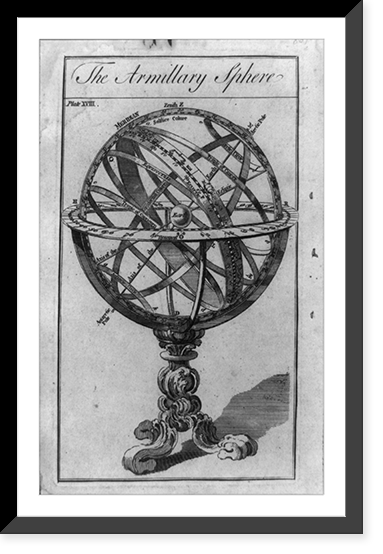 The armillary sphere, Antique Wall Art