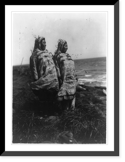 Waterproof parkas. Nunivak, Vintage Wall Art