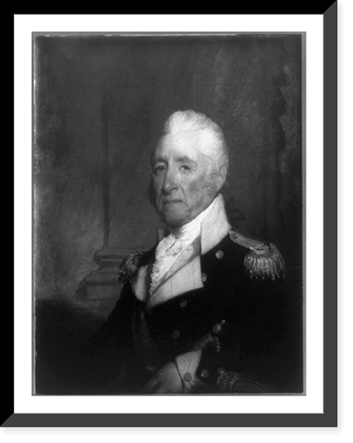 Historic Framed Print, John Brooks, 1752-1825,  17-7/8" x 21-7/8"