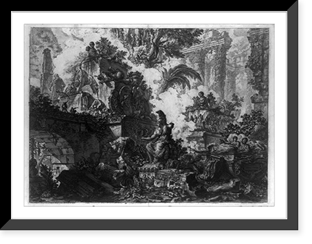 Antique Photo Print - Presso l'Autore a Strada Felice nel Palazzo