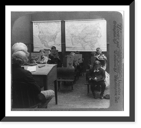 Historic Framed Print, Just see how studious these boys are,  17-7/8" x 21-7/8"