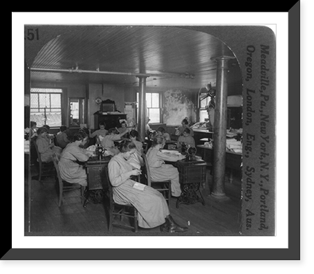 Home-making - domestic art, Centralized school, Vintage Print