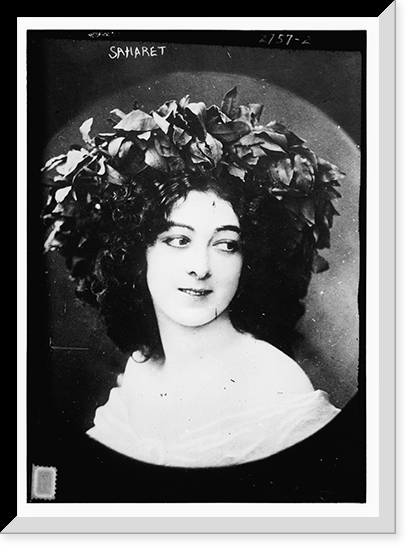 Saharet - 2, Antique Poster