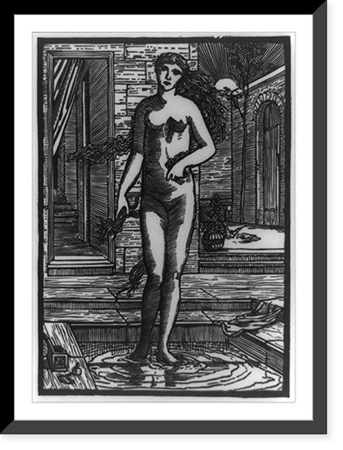 Historic Framed Print, The story of Cupid and Psyche: Psyche,  17-7/8" x 21-7/8"