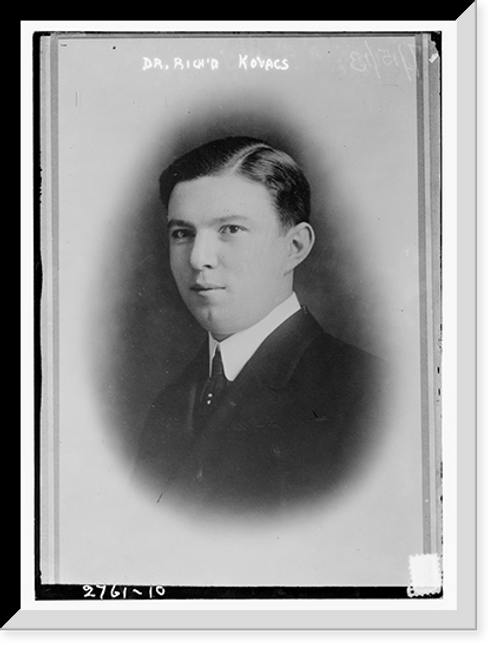 Historic Framed Print, Dr. Rich Kovacs,  17-7/8" x 21-7/8"