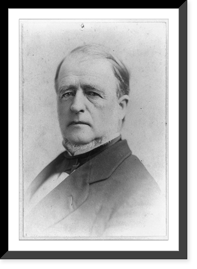 Historic Framed Print, [Samuel Blatchford, Associate Justice, Supreme Court, head-and-shoulders portrait, facing left],  17-7/8" x 21-7/8"