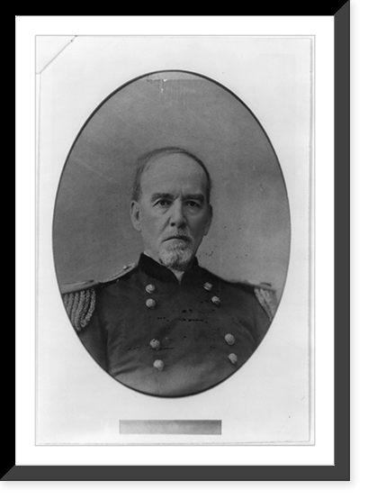 William B. Rochester, U.S. Army Paymaster General, 1882-1890, head-and-shoulders portrait, facing right, Vintage Wall Art