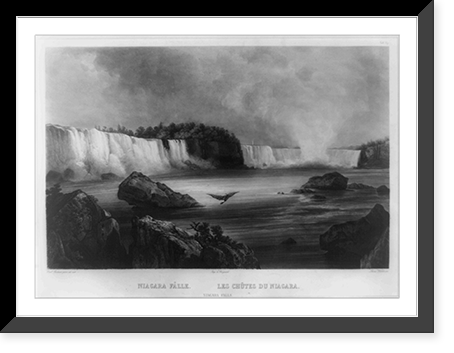 Historic Landscape - Niagara Falls - Niagara Fälle - Historic Wall Art Gift