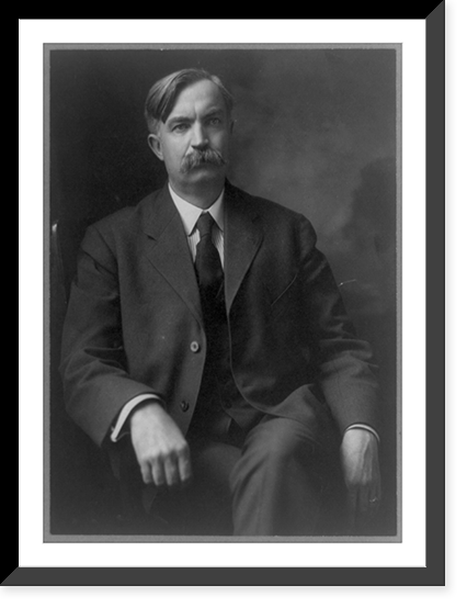 Gov. Fred Maltby Warner, three-quarter length portrait, seated, facing right, Antique Poster