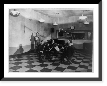Historic Architecture - WQXR broadcasting in N.Y. Times Building