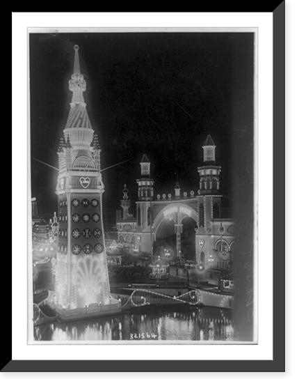 Coney's enchanted city in all its brilliancy, Antique Wall Art