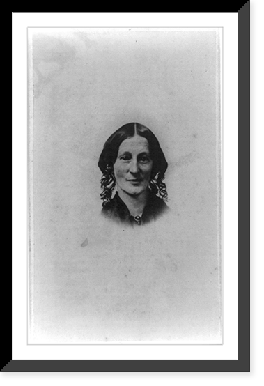 Myrtilla Miner, head-and-shoulders portrait, facing front, Antique Poster