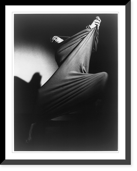 Antique Photo Print - Martha Graham. Lamentation, (Oblique), 1935