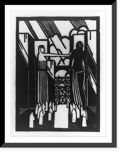 Historic Framed Print, At the Bar of Justice,  17-7/8" x 21-7/8"