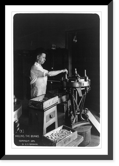 Milling the s, Historic Print