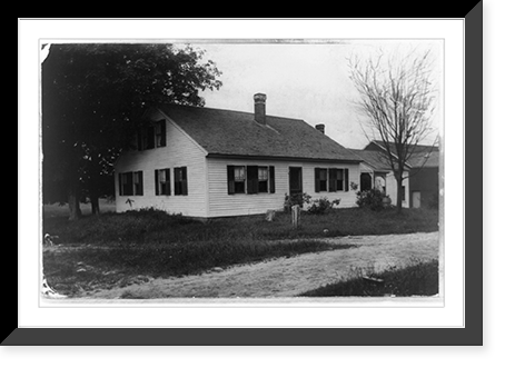 Birthplace of Clara Barton, North Oxford, Mass, Historic Print