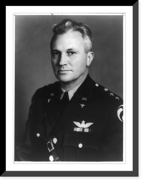 Historic Framed Print, [Major General Frank M. Andrews, half-length portrait, facing front, in military uniform],  17-7/8" x 21-7/8"