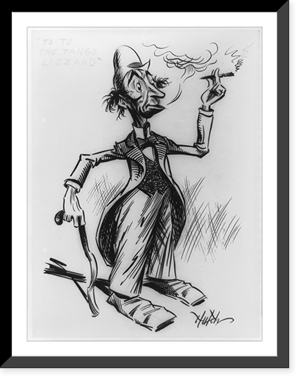To-To the Tango Lizzard sic"", Antique Wall Art
