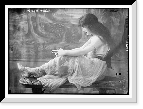 Historic Framed Print, Evelyn Thaw - 4,  17-7/8" x 21-7/8"