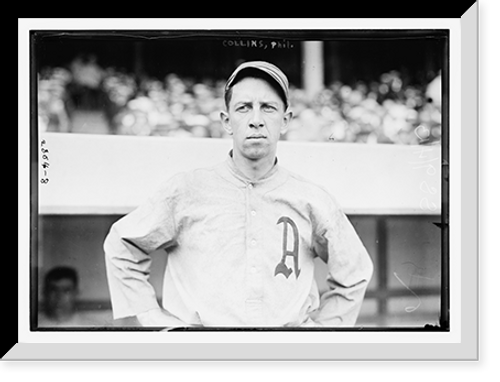 Historic Framed Print, Eddie Collins, Philadelphia AL (baseball) - 2,  17-7/8" x 21-7/8"