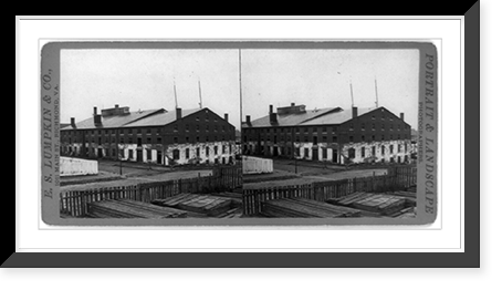 Libby Prison, Richmond, Va..photographed and published by E.S. Lumpkin & Co., 1011 Main Street, Vintage Print