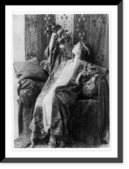 Vintage Portrait - Neith Boyce Hapgood,full-length portrait, seated