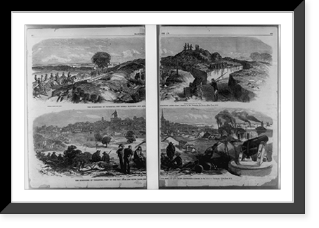 The Surrender of Vicksburg.Theodore R. Davis, Antique Wall Art