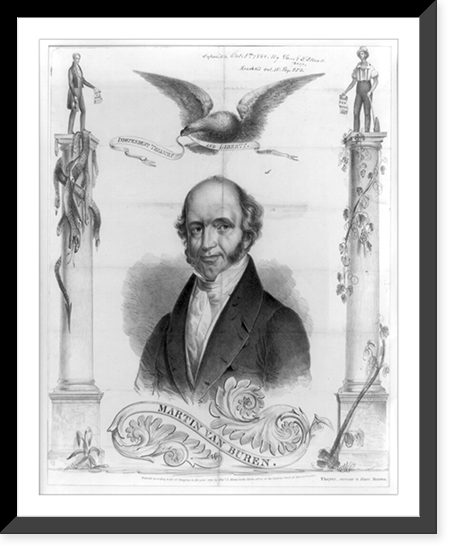 Martin Van Buren.Thayer, successor to Moore, Boston, Antique Wall Art