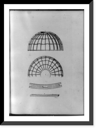 Dome of boards and plank.W. Kneass, sc, Vintage Poster