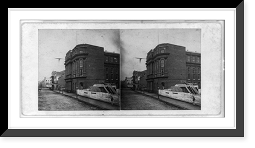 Historic Framed Print, [Mechanic's Institute, New Orleans, Louisiana].Lilienthal's Photographic Establishment.,  17-7/8" x 21-7/8"