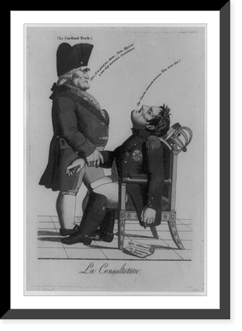 Historic Framed Print, La Consultation,  17-7/8" x 21-7/8"