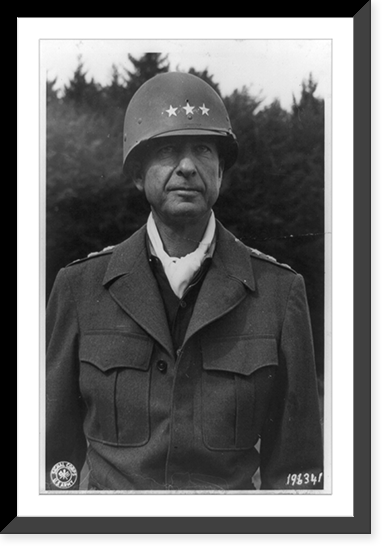 Lt. Gen. Alexander McCarrell Patch, half-length portrait, standing, facing front.U.S. Army Signal Corps, Antique Poster