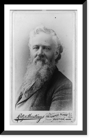 William Douglas O'Connor, head-and-shoulders portrait, looking front.Ritz & Hastings, Boston, Mass, Vintage Print