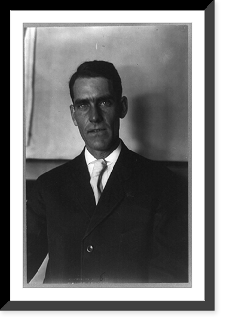 Historic Framed Print, [Paul G. Redington, half-length portrait, facing front],  17-7/8" x 21-7/8"