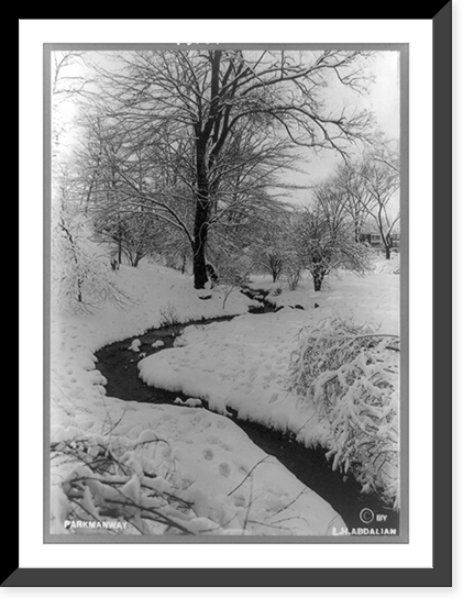 Parkmanway, Antique Poster