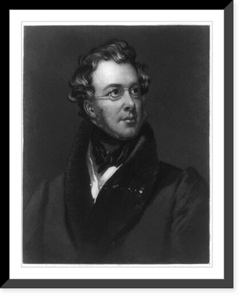 Historic Framed Print, C.F. Hoffman.painted by Hinman ; engraved by J. Sartain.,  17-7/8" x 21-7/8"
