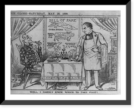 Well, I hardly know which to take first!, Antique Poster