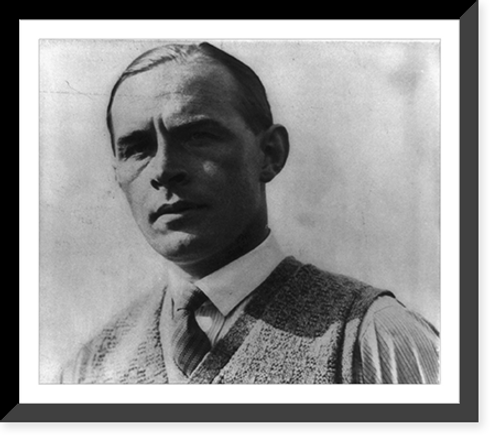 Historic Framed Print, Erich Maria Remarque,  17-7/8" x 21-7/8"