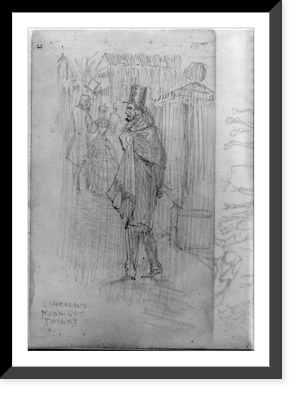 Lincoln's midnight thinky, Historic Reproduction