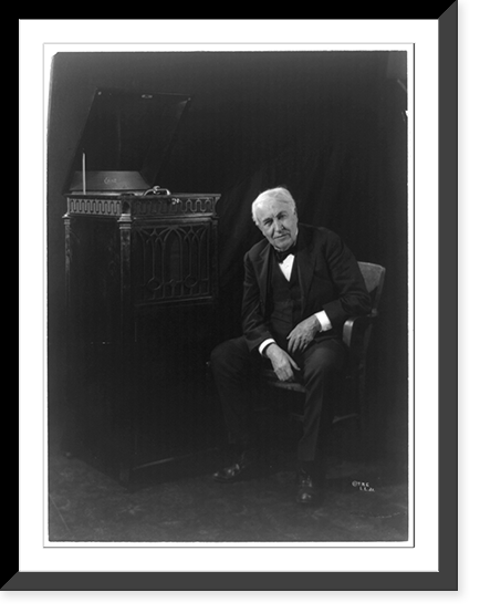 Thomas Alva Edison, 1847-1931 - 36 Classic, Historic Print