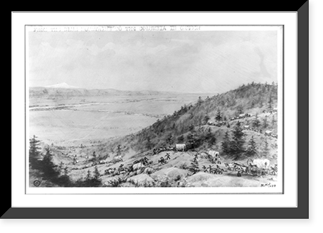 From the Blue Mountains to the Columbia in Oregon, Historic Reproduction