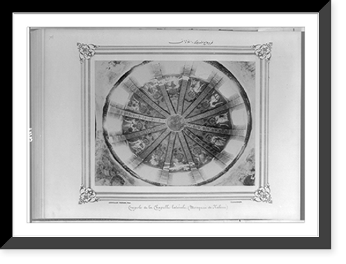 Historic Framed Print, [The interior ceiling of the Kariye Camii (mosque)].Abdullah Fr&egrave;res, Phot., Constantinople.,  17-7/8" x 21-7/8"