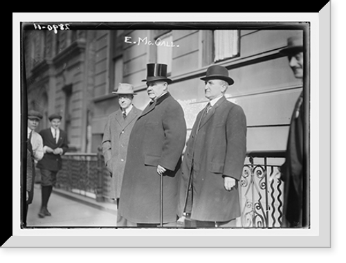 Historic Framed Print, E. McCall - 2,  17-7/8" x 21-7/8"