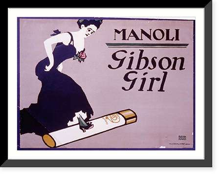 Manoli : Gibson girl, Historic Print