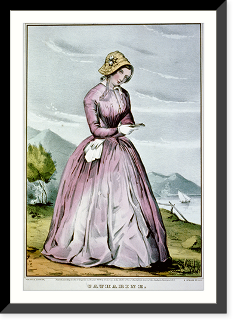 Historic Framed Print, Catharine - 2,  17-7/8" x 21-7/8"