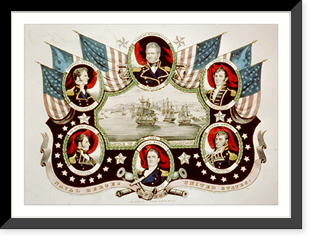 Naval heroes of the United States: no. 2 Classic, Historic Reproduction