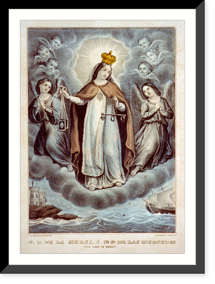 N.d. de la merci.na. sa. de las mercedes: our lady of mercy, Vintage Poster