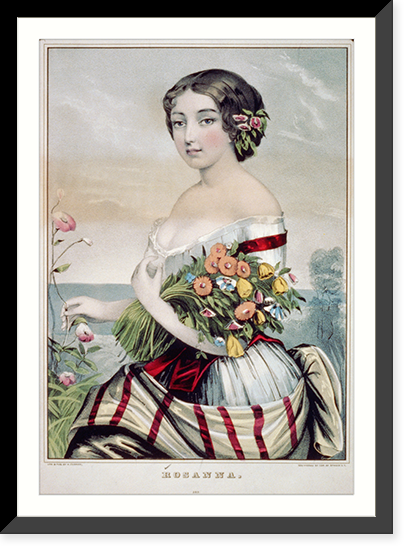 Historic Framed Print, Rosanna,  17-7/8" x 21-7/8"